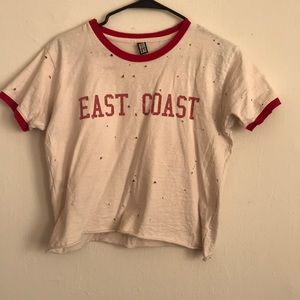 Free People Cropped Tee